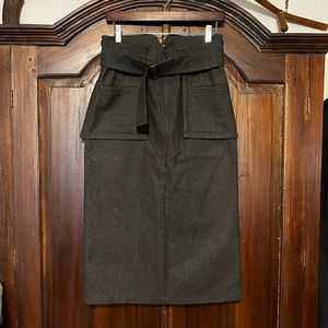 Vintage Burberry Wool Skirt